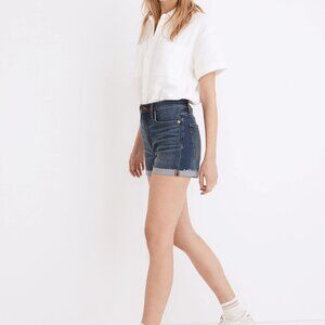 Madewell High-Rise Denim Shorts in Danny Wash: TENCEL™ Denim Edition (size 25)